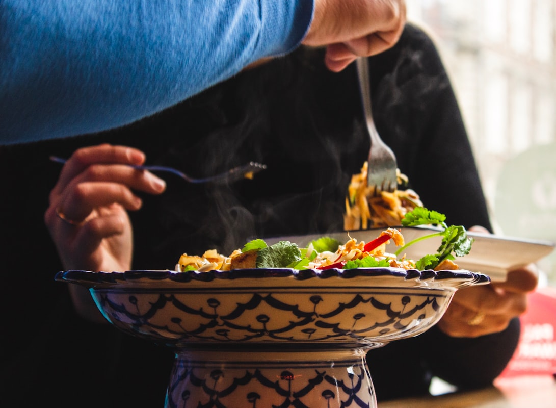Fresh vegetables and wholesome foods